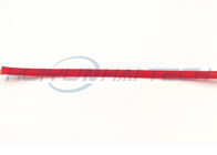Κόκκινο χρώμα ηλεκτρικό πλεγμένο Sleeving απόδειξης φλογών για το λουρί καλωδίων καλωδίων