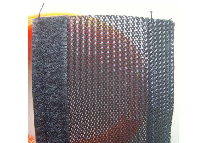 Ελαφριά εύκαμπτη πλεγμένη Velcro ανθεκτική UL περικαλυμμάτων καλωδίων έγκριση γδαρσίματος