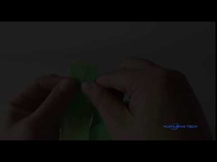 Προσαρμοσμένο πράσινο πλεγμένο μανίκι για καλωδίωση