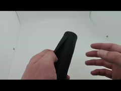 Μαύρο μανίκι με πλέξη PET που κλείνει μόνο του Πλεκτό μανίκι καλωδίου