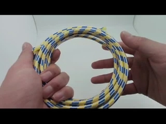 Γραφείο / Σπίτι Πράσινο βαμβακερό πλεγμένο μανίκι προστατευτικό σχοινί καλωδίων