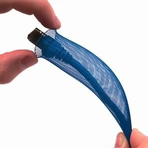 Αγορά πλεγμένο μανίκι 1mm καλωδίων αντίστασης γδαρσίματος η PET 150mm πορφυρό χρώμα σε απευθείας σύνδεση κατασκευή