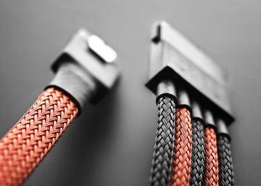 Αγορά Εύκαμπτο νάυλον εκτάσιμο πλεγμένο Sleeving, πλεγμένο νάυλον περικάλυμμα καλωδίων σε απευθείας σύνδεση κατασκευή