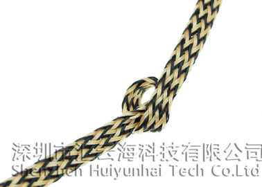 Αγορά Πυρίμαχο ηλεκτρικό πλεγμένο Sleeving για την καλωδίωση της κάλυψης καλωδίων αργαλειών λουριών σε απευθείας σύνδεση κατασκευή