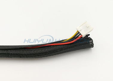 Αγορά Ζωηρόχρωμη διασπασμένη πλεγμένη Sleeving πολυεστέρα μόνη καλή εξελιξιμότητα τυλίγματος σε απευθείας σύνδεση κατασκευή