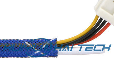 Αγορά Εκτάσιμος πλεγμένος Sleeving βαθμού αλεξιπύρωσης εκτάσιμος εύκολος της PET να κάμψει σε απευθείας σύνδεση κατασκευή
