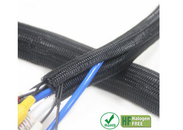 Αγορά Συστροφών καλή δύναμη Sleeving αντίστασης μόνη τύλιγμα πλεγμένη για την προστασία καλωδίων σε απευθείας σύνδεση κατασκευή