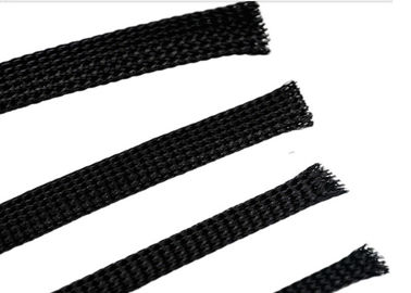 Αγορά Η μαλακή PET εκτάσιμο πλεγμένο Sleeving για την υψηλής θερμοκρασίας ηλεκτρική προστασία καλωδίων σε απευθείας σύνδεση κατασκευή