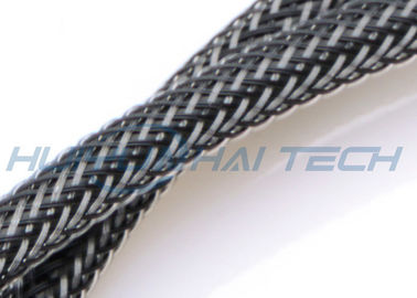 Αγορά UL εκτάσιμη Sleeving έγκρισης ένδυση της PET - ανθεκτική για το σκοινί δύναμης υπολογιστών σε απευθείας σύνδεση κατασκευή