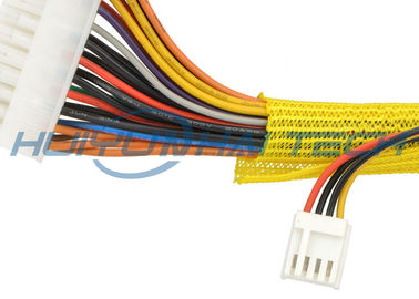 Αγορά Διασπασμένο πλεγμένο Sleeving πολυεστέρα μόνο χρώμα συνήθειας τυλίγματος για το λουρί σακακιών καλωδίων σε απευθείας σύνδεση κατασκευή
