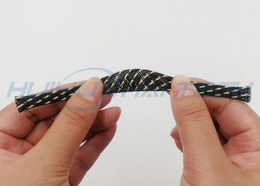 Αγορά Εκτάσιμο πλεγμένο καλώδιο Sleeving, αλεξίπυρη συνήθεια απόδειξης φλογών Sleeving καλωδίων σε απευθείας σύνδεση κατασκευή