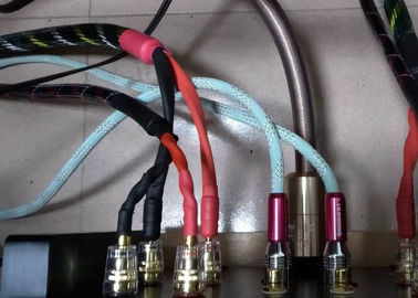 Αγορά 1/2» εκτάσιμη πλεγμένη Sleeving απόδειξης φλογών ένδυση της PET - ανθεκτική για το λουρί καλωδίων σε απευθείας σύνδεση κατασκευή