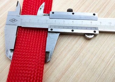 Αγορά Εκτάσιμη πλεγμένη Sleeving μεγέθους συνήθειας προστασία λουριών καλωδίων κόκκινου χρώματος HDMI της Pet σε απευθείας σύνδεση κατασκευή