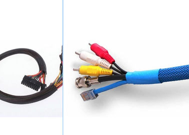Αγορά Εκτάσιμη πλεγμένη Sleeving Flexo διοικητική χρήση λουριών καλωδίων της PET αλεξίπυρη σε απευθείας σύνδεση κατασκευή