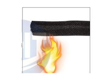 Αγορά Το μαύρο χρώμα έπλεξε ηλεκτρικό Sleeving Pet για τη διαχείριση λουριών καλωδίωσης αυτοκινήτων σε απευθείας σύνδεση κατασκευή