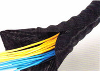 Αυτοκόλλητο πλεγμένο Velcro περικάλυμμα καλωδίων, μανίκι Velcro για τα καλώδια και τα καλώδια