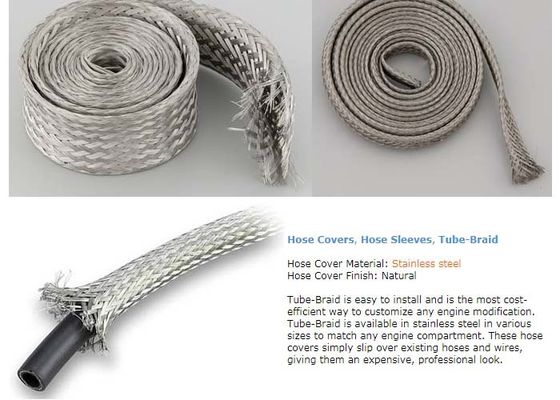 Αγορά 0.100.30mm εκτάσιμο πλεγμένο ανοξείδωτο Sleeving σε απευθείας σύνδεση κατασκευή