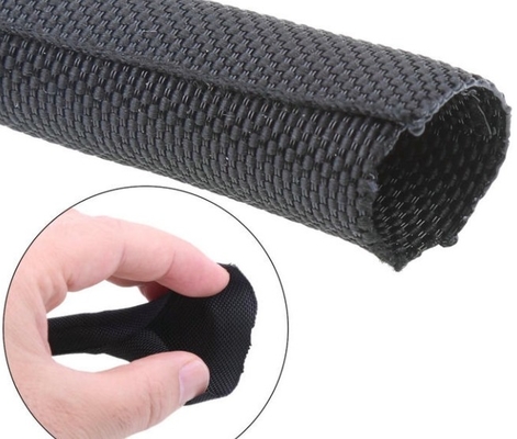 Αγορά Ελαφριά φλόγα Sleeving 1 ίντσας μόνη τυλίγοντας διασπασμένη πλεγμένη - καθυστερών σε απευθείας σύνδεση κατασκευή
