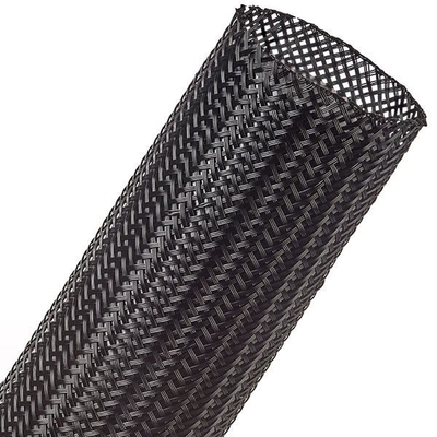 Αγορά Μαύρο UL VW-1 εκτάσιμο πλεγμένο νάυλον Sleeving 3100mm γδάρσιμο ανθεκτικό σε απευθείας σύνδεση κατασκευή
