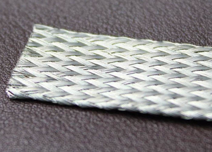 Κονσερβοποιημένο μόνωση πλεγμένο χαλκός Sleeving για το προστατευτικό κάλυμμα φύλλων αλουμινίου χαλκού καλωδίων
