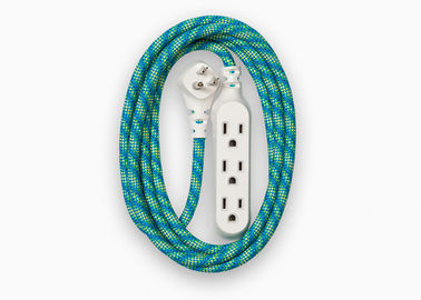 Γραφείο/σπίτι πράσινο πλεγμένο βαμβάκι Sleeving που προστατεύει το λουρί καλωδίωσης