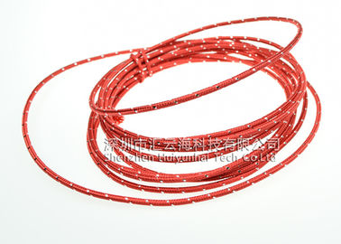 Πλεγμένο μήκος συνήθειας Sleeving κάλυψης σωλήνων βαμβάκι για τις αυτοκινητοβιομηχανίες