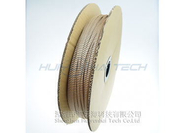 Ανθεκτική πλεγμένη Sleeving η Pet φλόγα Flexo - υψηλό σημείο τήξης καθυστερούντω