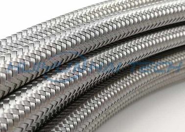 Βιομηχανικό επίπεδο πλεγμένο ανοξείδωτο Sleeving 90MPA 600V για τη διεύθυνση καλωδίων
