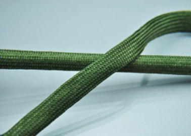 Συνήθειας νάυλον επίπεδη ίνα Sleeving μήκους εκτάσιμη πλεγμένη για την προστασία καλωδίων