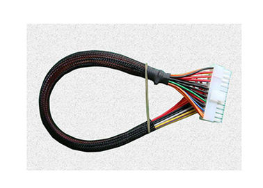 Πυρίμαχη ηλεκτρική πλεγμένη μαλακότητα Sleeving με το υλικό τερεφθαλικού πολυαιθυλενίου