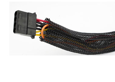 Ανθεκτικό ηλεκτρικό πλεγμένο Sleeving, εύκολο κάμπτοντας πλεγμένο καλώδιο Sleeving