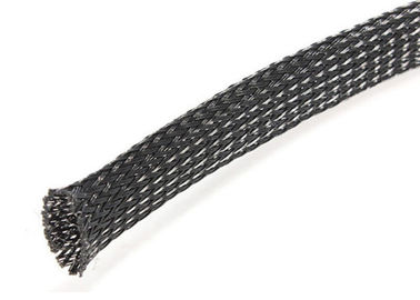 Ηλεκτρική πλεγμένη φλόγα Sleeving 6mm/25mm καλωδίων - υλικό πολυεστέρα καθυστερούντω