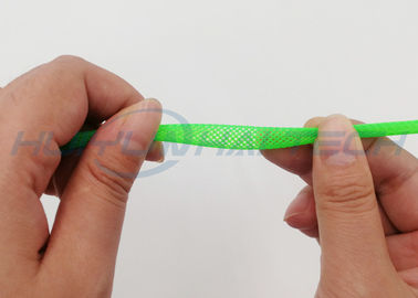 Η PET έπλεξε το εκτάσιμο καλώδιο Sleeving, στερεό ανθεκτικό στη θερμότητα μανίκι για το καλώδιο