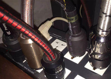 Η εύκαμπτη PET εκτάσιμο ηλεκτρικό πλεγμένο Sleeving 15mm εφαρμογή λουριών καλωδίων