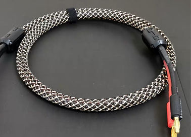 Στρογγυλό εκτάσιμο πλεγμένο καλώδιο Sleeving, αλεξίπυρη διαχείριση λουριών καλωδίων Sleeving καλωδίων
