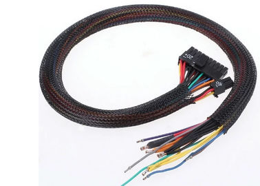 A/V / Εκτάσιμη πλεγμένη Sleeving καλωδίων HDMI υλική ROHS της PET έγκριση πολυεστέρα