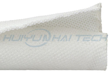 Διασπασμένη πλεγμένη Sleeving πολυεστέρα μόνη εφαρμογή λουριών καλωδίων τυλίγματος αυτοκινητική