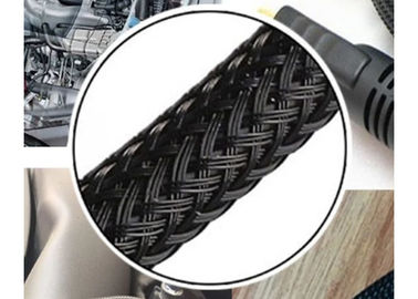 Υψηλής θερμοκρασίας απόδειξη ηλεκτρικό πλεγμένο Sleeving για την προστασία καλωδίων