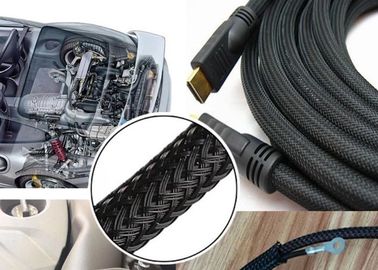 Ηλεκτρικό πλεγμένο λουρί καλωδίων Sleeving USB, πλεγμένη απόδειξη φλογών Sleeving