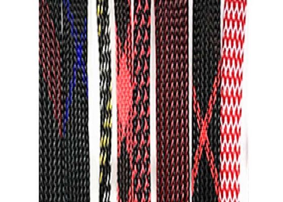 Στεγανοποιήστε 3~100mm PET ηλεκτρικό πλεγμένο Sleeving