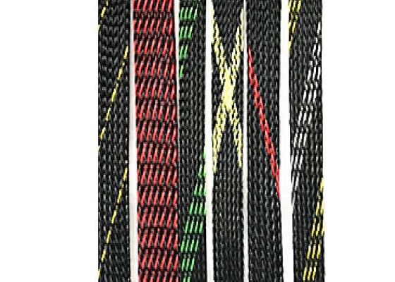Εύκαμπτο νεοπρένιο PET εκτάσιμο πλεγμένο Sleeving