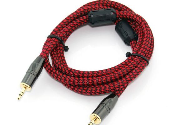 PET εκτάσιμο ηλεκτρικό πλεγμένο Sleeving για το ακουστικό καλώδιο HDMI DVI
