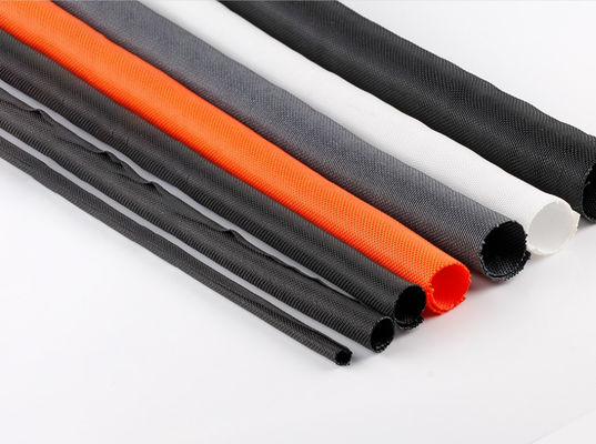 Ελεύθερη νάυλον Multifilament πλεγμένη μείωση θορύβου Sleeving αλόγονου προστατευτική