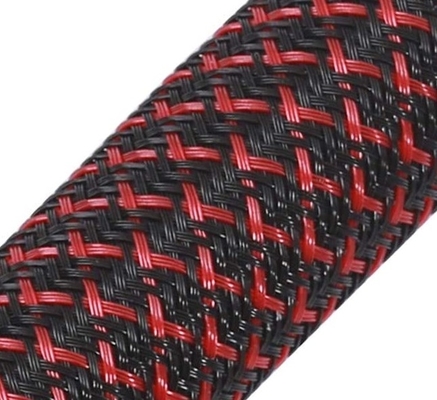 Αλόγονο η ελεύθερη PET εκτάσιμο πλεγμένο Sleeving για τις μάνικες ηλεκτρικών σκουπών