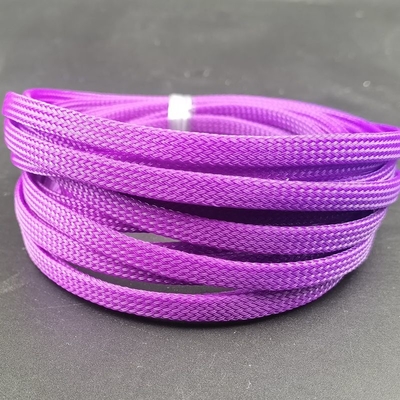 Πλεγμένο η PET αυτοκίνητο εκτάσιμο πλέγμα Sleeving γδαρσίματος ανθεκτικό